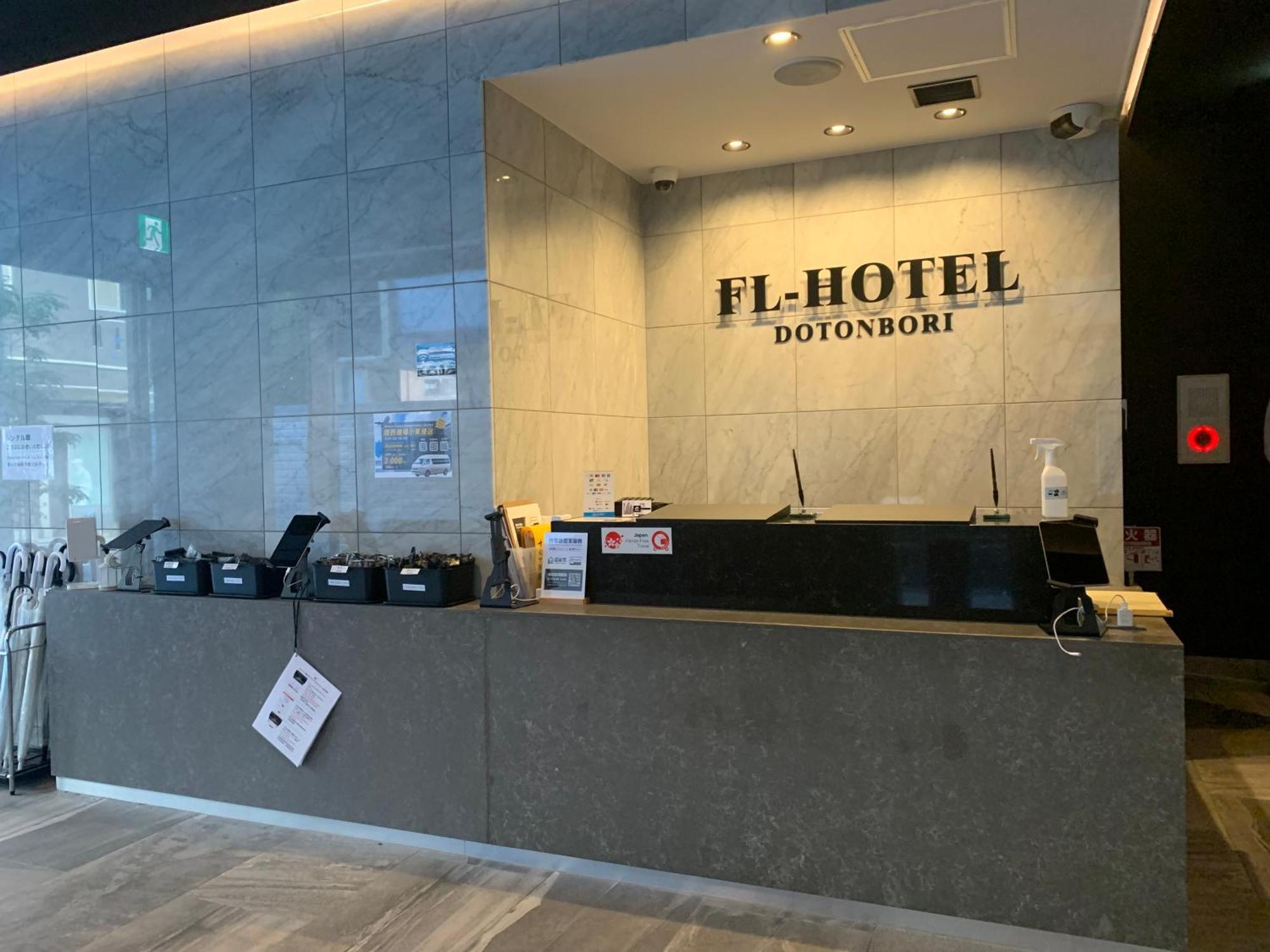 Fl Hotel Dotonbori Osaka Exteriör bild